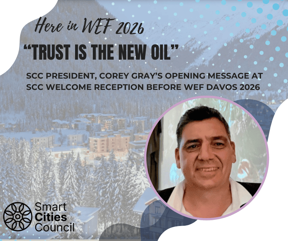 “Trust is the new Oil”: SCC President, Corey Gray’s Opening Message at WEF Davos 2026